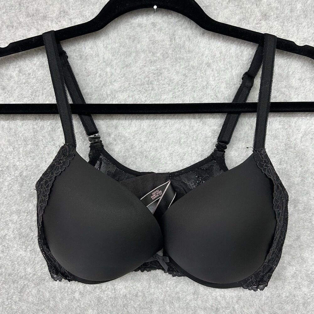 Victoria’s Secret Dream Angels Lace Push-Up Bra Black 32D
